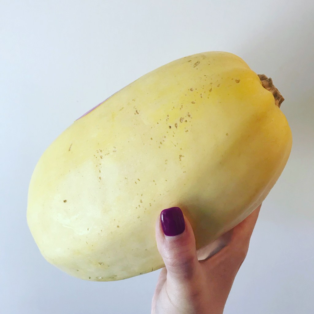 baby’s first spaghetti squash